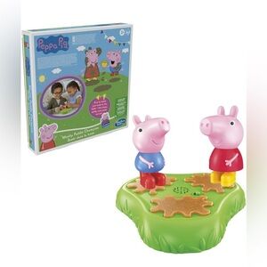 Peppa Pig Muddy Puddle Champion Board Game Ages 3 and Up, for 1-2 Players